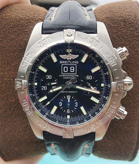 breitling blackbird 44 replica|breitling chronomat blackbird a44359 watch.